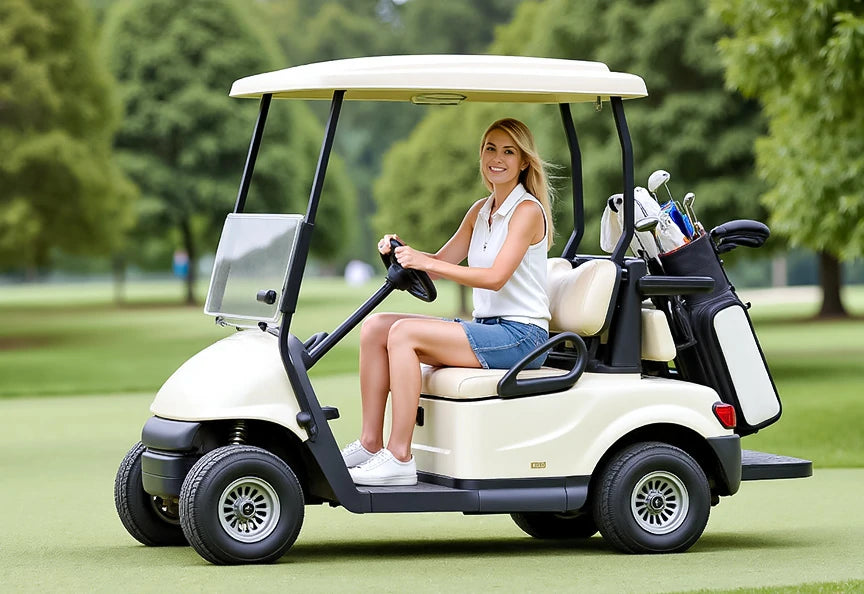 power golf cart with litime lithium ion golf cart batteries