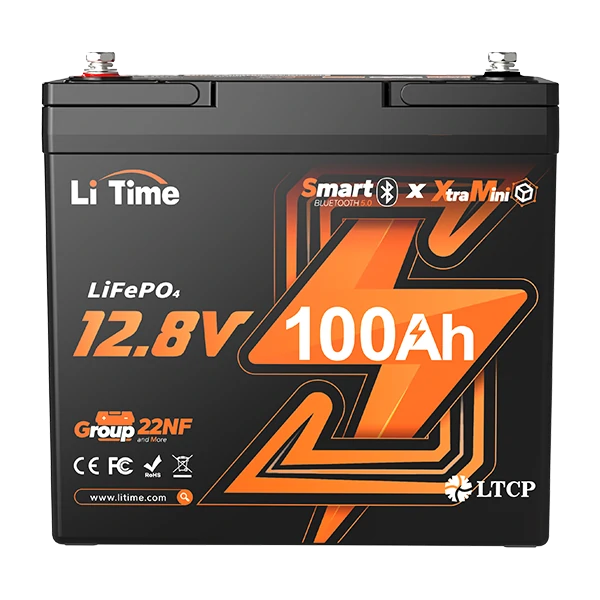 LiTime 12V 100Ah Xtra-Mini lithium battery