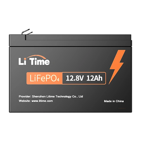 Li Time 12V 12Ah LiFePO4 battery