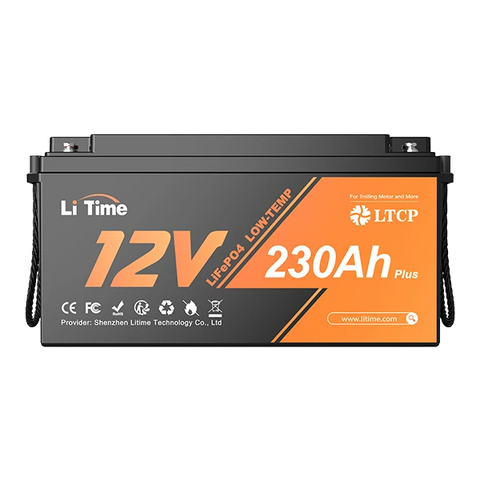 litime 12v 230ah low-temp lifepo4 lithium battery