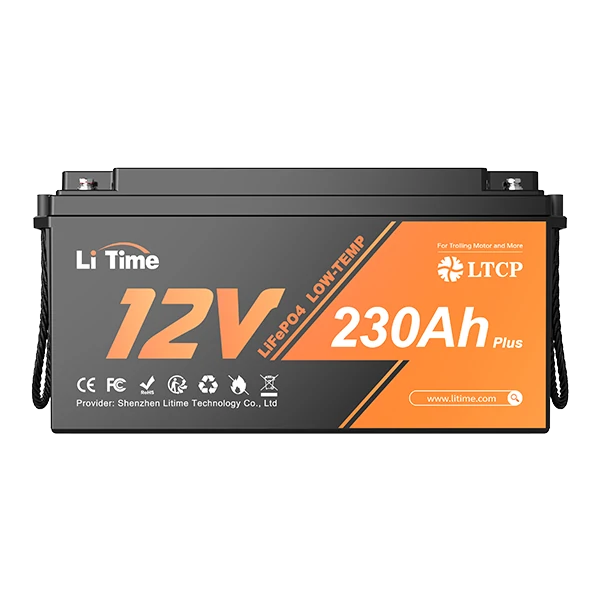litime 12v 230ah low-temp lifepo4 lithium battery