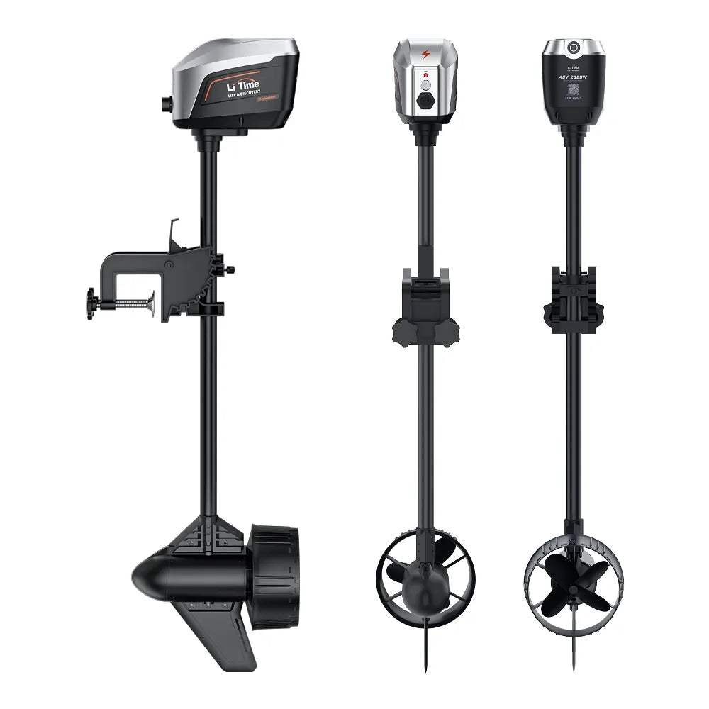 LiTime Argoseeker A2 48V2000W/5HP Electric Outboard Motor