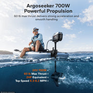 LiTime Argoseeker A1 24V700W/2HP Electric Outboard Motor