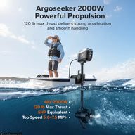LiTime Argoseeker A2 48V2000W/5HP Electric Outboard Motor