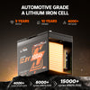 Automotive Grade A Lithium  Cell 12V 100Ah group 24 deep cycle battery with Lifespan to 10 Years and Over 4000 Life Cycles