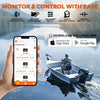 bluetooth smart feature of LiTime 12v 100ah lithium marine battery