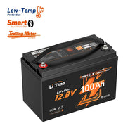 overview of LiTime electric outboard trolling motor lithium marine battery 