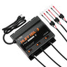 overview of 12V 10A 3 bank lithium battery charger