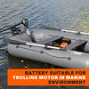 LiTime 12V 230Ah LiFePO4 deep cycle battery used in marine trolling motor