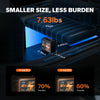 16V lithium ion marine battery  in light weight and small size