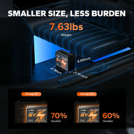 16V lithium ion marine battery  in light weight and small size