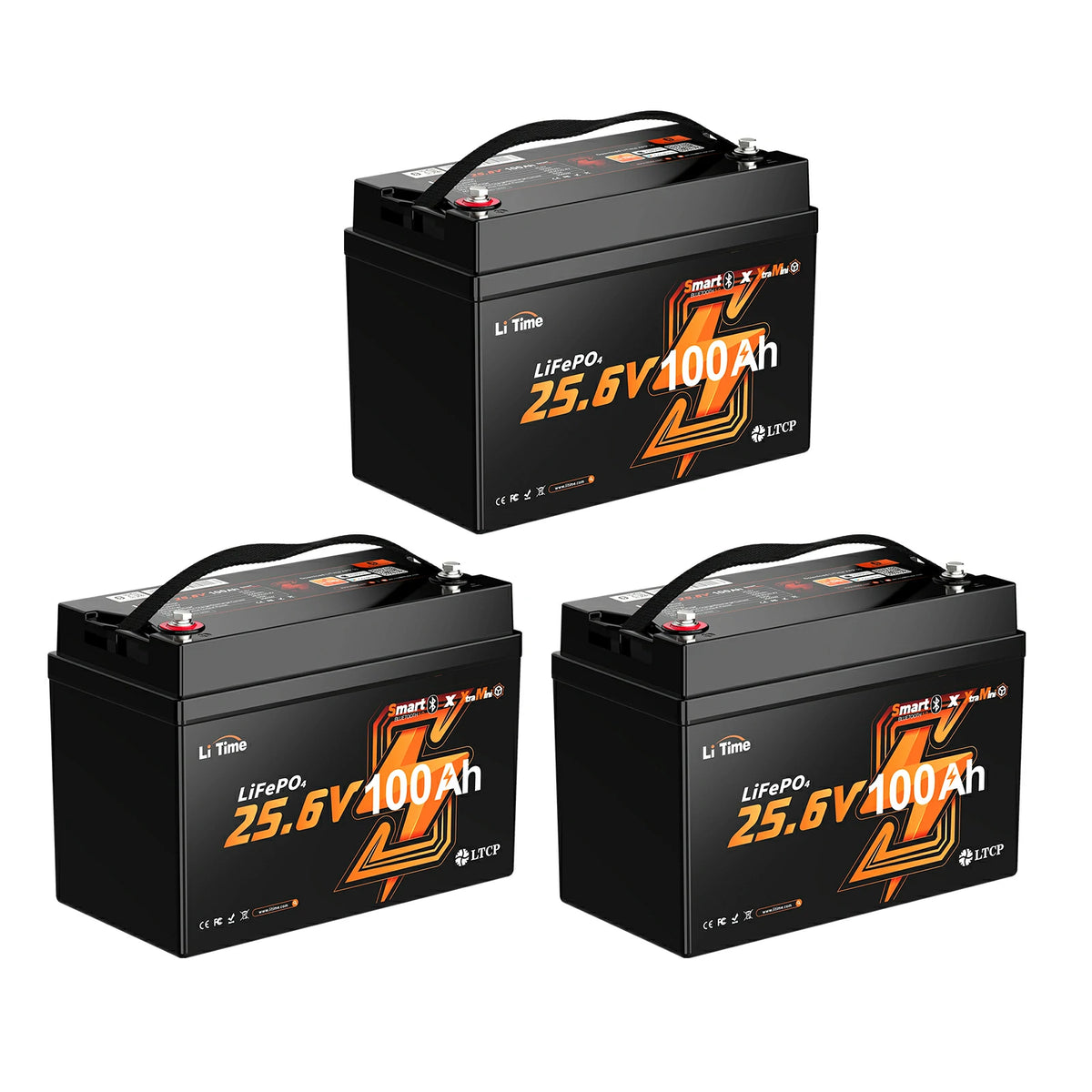 3 pack of litime 100ah group 31 marine battery