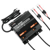 LiTime 12v/24v on-board dual bank charger for marine and rv battery