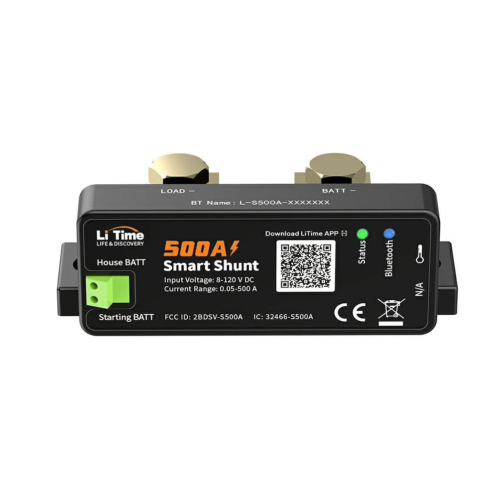 litime 500a battery monitoring samrt shunt