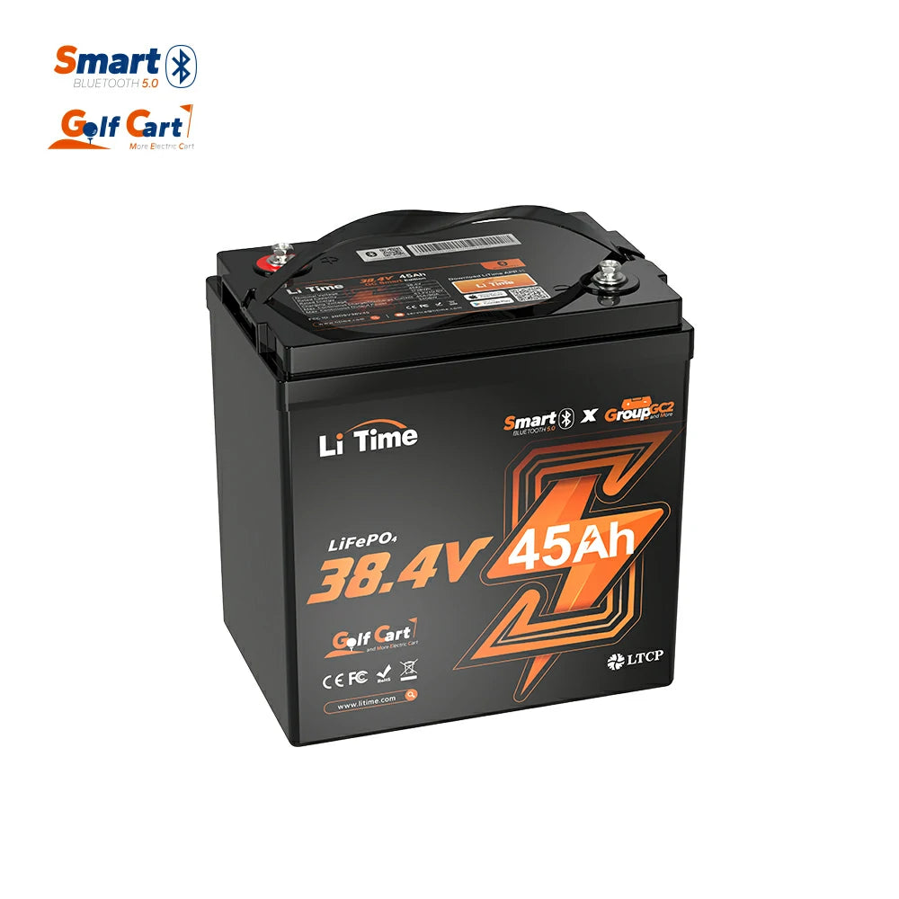 36v45ah lithium golf cart batteries