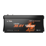 LiTime Best 36V 100Ah Bluetooth Golf Cart Lithium Battery