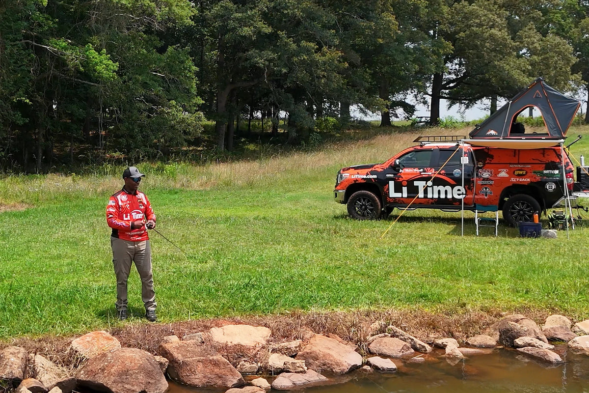 litime story with professional bass angler Jay Barnett