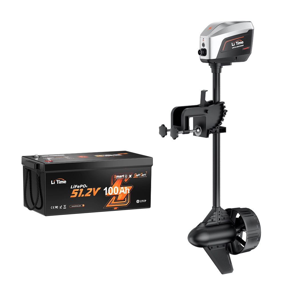 LiTime Argoseeker A2 48V2000W/5HP Electric Outboard Motor