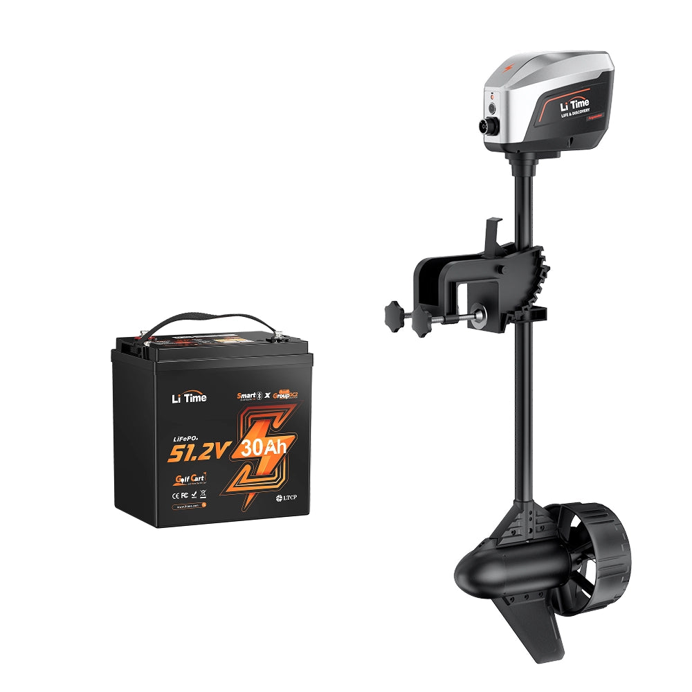 LiTime Argoseeker A2 48V2000W/5HP Electric Outboard Motor
