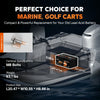 the size and weight information of LiTime 36V 100Ah lithium marine trolling motor battery
