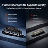 LiTime 275A Power Distribution Bus Bar for RV, Marine, Solar Battery Terminal Block