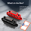 LiTime 275A Power Distribution Bus Bar for RV, Marine, Solar Battery Terminal Block