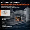 LiTime 12V 100Ah electric Outboard Motor Battery: Group 31 size (13x6.77x8.5in), 22.6lbs, M8 bolts (16mm/8mm)