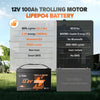 beneftis of litime 12v 100ah trolling motor LiFePO4 battery over lead acid  
