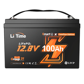  litime 12v 100ah smart comflex edition group 31 battery