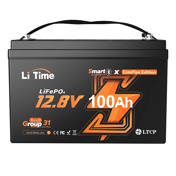  litime 12v 100ah smart comflex edition group 31 battery