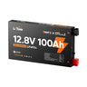LiTime 12V 100Ah Ultra Slim Lithium Battery