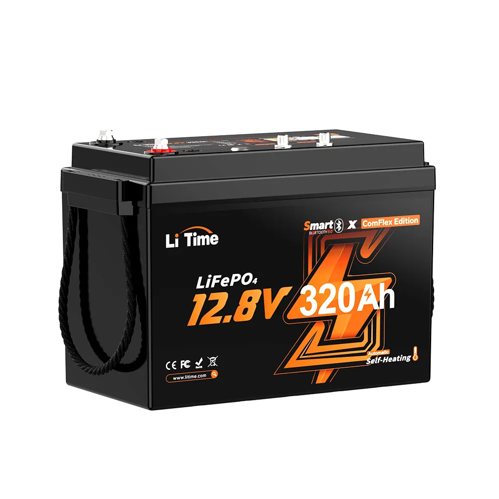 LiTime 12V 320Ah ComFlex battery communication for RV-C NMEA 2000 and Victron