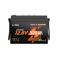 LiTime 12V 320Ah CAN & RS485 ComFlex Smart LiFePO4 Battery | Victron, RV-C & NMEA 2000 Integration