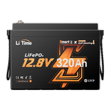 LiTime LiHeat® 12V 320Ah Mini Dual-Mode Self Heating Lithium Battery for RV, Camping  and Off-Grid