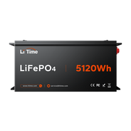 LiTime 48V 100Ah 5120wh Golf Cart Metal Case Lithium Battery