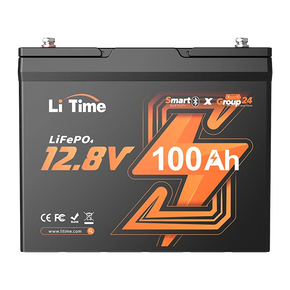 overview of litime 12v 100ah group 24 bluetooth lifepo4 lithium battery