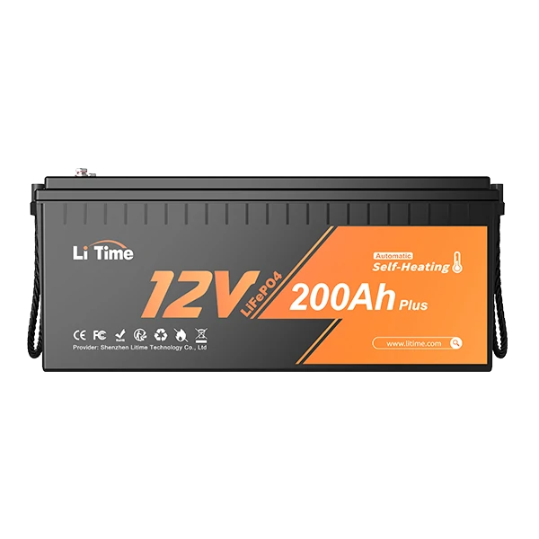  litime 12v 200ah self-heating lifepo4 lithium battery