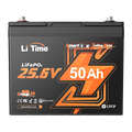LiTime 24V 50Ah smart trolling motor battery