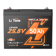 LiTime 24V 50Ah smart trolling motor battery