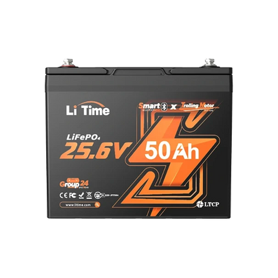 overview of litime 24v 50ah bluetooth lithium trolling motor battery