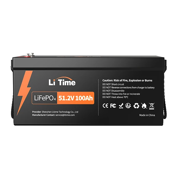 LiTime 48v (51.2V) 100Ah lifepo4 lithium battery 