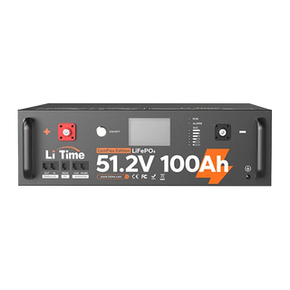 LiTime 48V 100Ah home energy storage LiFePO4 battery for off-grid and solar backup
