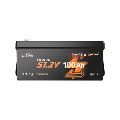 litime 48v 100ah bluetooth lithium golf cart battery