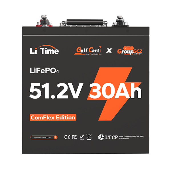 litime 48v 30ah lithium gc2 golf cart battery