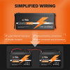 simplified wiring with litime 12v lithium battery 200ah compared to two 12v 100ah lifepo4 battery