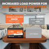 increased load power feature of litime 100ah max - 200a bms for max 2560w load power vs regular 100ah battery
