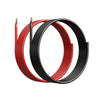 overview of litime 10ft 4 awg battery cable black and red