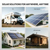 wide application of litime 100a mppt charge controllers: RV, solar system, home storage, off-grid