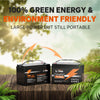 litime 12v 100ah lifepo4 lithium battery features with 100% green energy & environment friendly