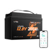 LiTime 12.8V 200Ah mini LiFePO4 lithium battery 1pack product image